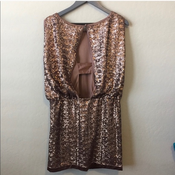 Laundry by Shelli Segal Sequin Blouson Dress - Picture 4 of 5